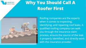 why you should call a roofer for a leaking roof