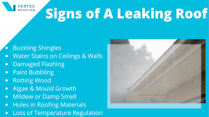 signs of a leaking roof