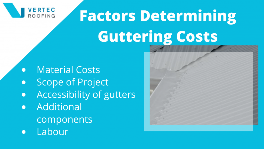factors determining the gutter replacement cost