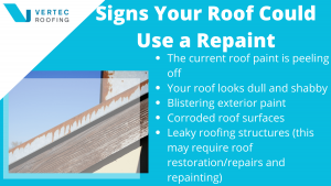 signs your roof could use a repaint
