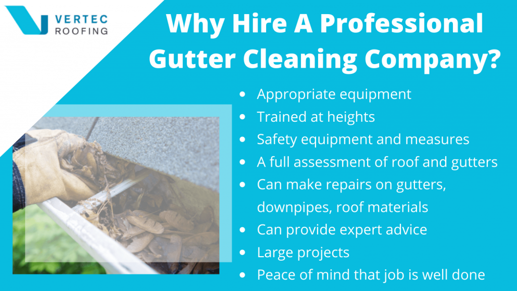 why you should hire a professional to clean your gutters