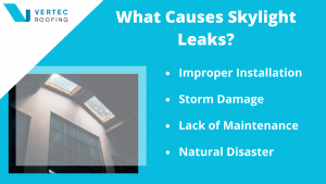 the leading causes of skylight leaks