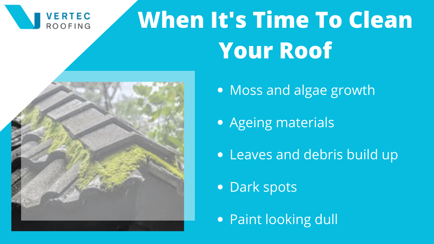 when it's time to clean your roof