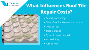 factors influencing the cost of tile roof repair