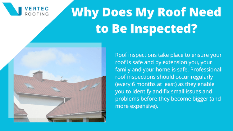 how often roof inspection infographic
