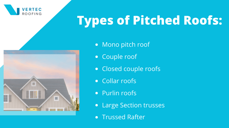 types of pitched roofs