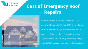 Cost of emergency roof repairs