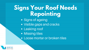 Signs you need to repoint roof