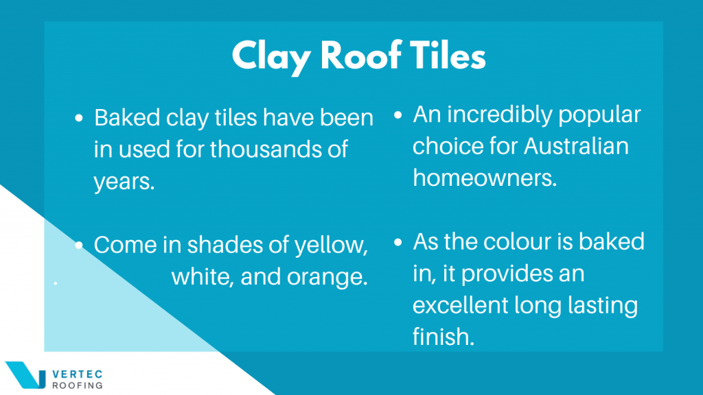 types of clay roof tiles