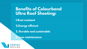 Colorbond Ultra Specifications