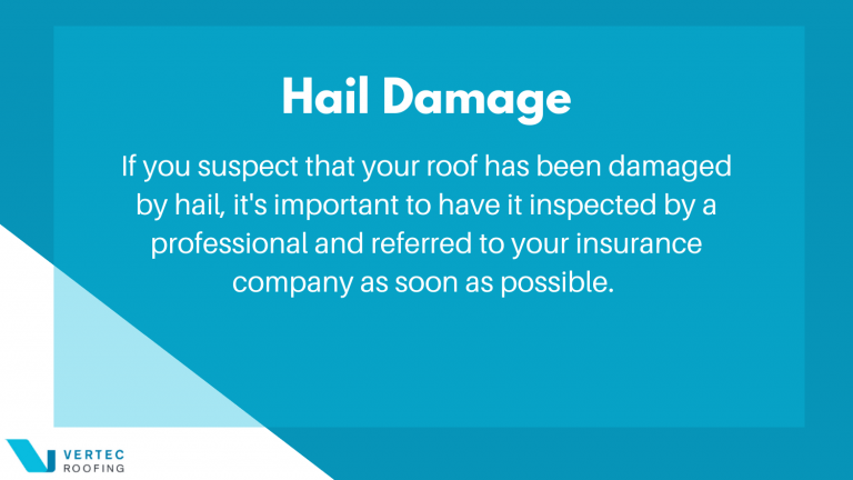 How to Claim Hail Damage on Roof Insurance: Your Guide | Vertec