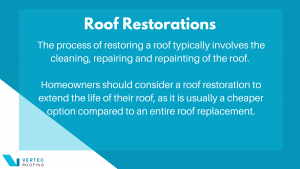 process of roof restoration