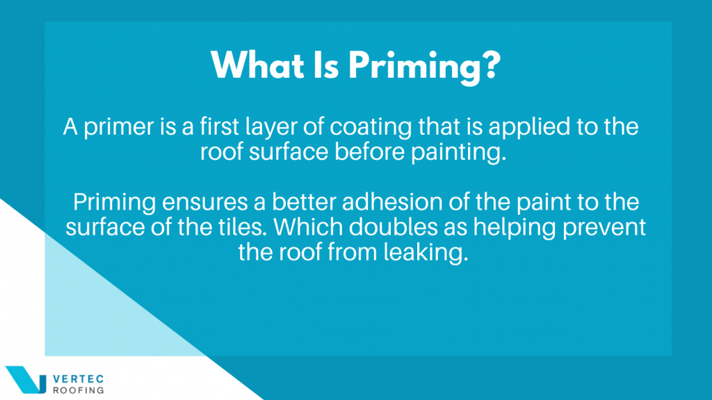definition of priming in roof restoration
