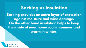 sarking vs insulation - which is better under your metal roof?
