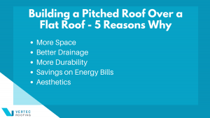 Building a Pitched Roof Over a Flat Roof 5 Advantages Infographic 2